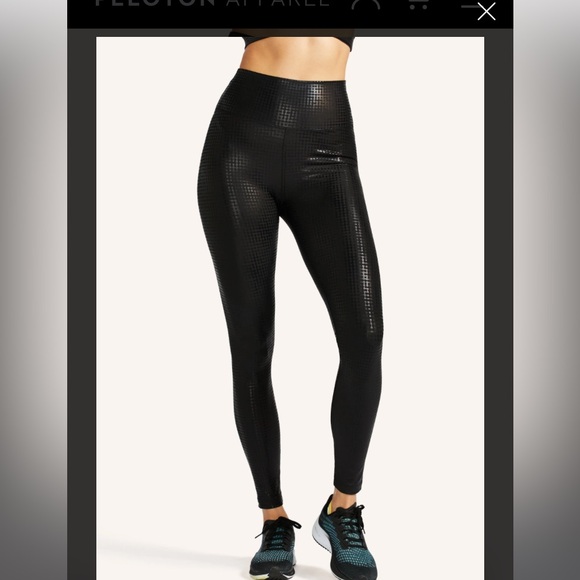 Peloton Show Up Digital Foil Legging - Picture 6 of 8